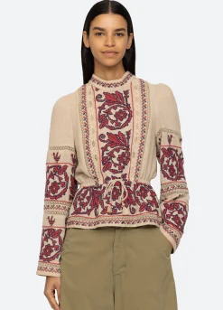 Sea New York Tops>Beena L/S Top