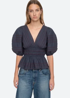 Sea New York Mommy & Me|Tops><noscript><img width=