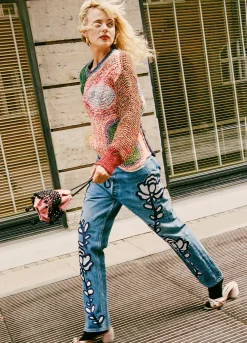 Sea New York Paloma Vintage x Sea|Bottoms>Paloma Emb Jeans