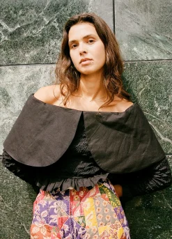 Sea New York Paloma Vintage x Sea|Tops>Paloma Smocked Top