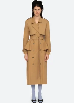 Sea New York Paloma Vintage x Sea|Outerwear>Paloma Trench Coat